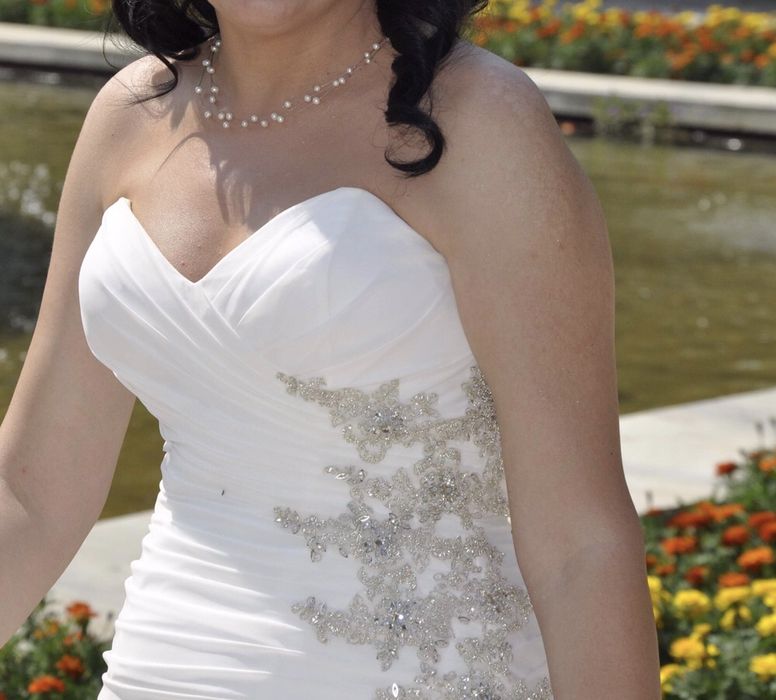 Булчинска рокля след химическо