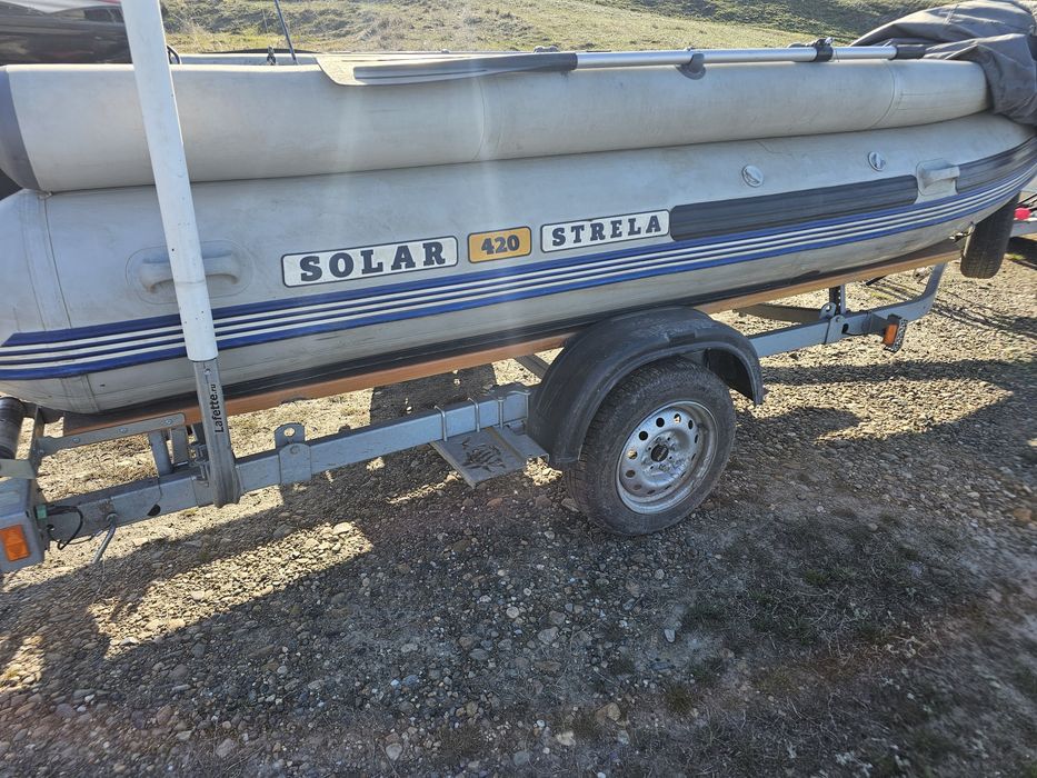 Лодка Solar 420 Strela jet tunnel