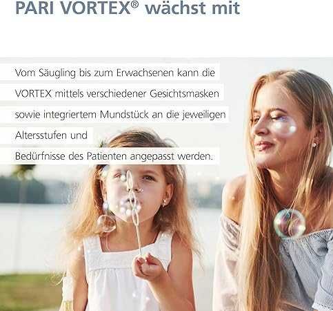 Инхалатор PARI Vortex с маска за възрастни  и деца над 4 години, с помпа
