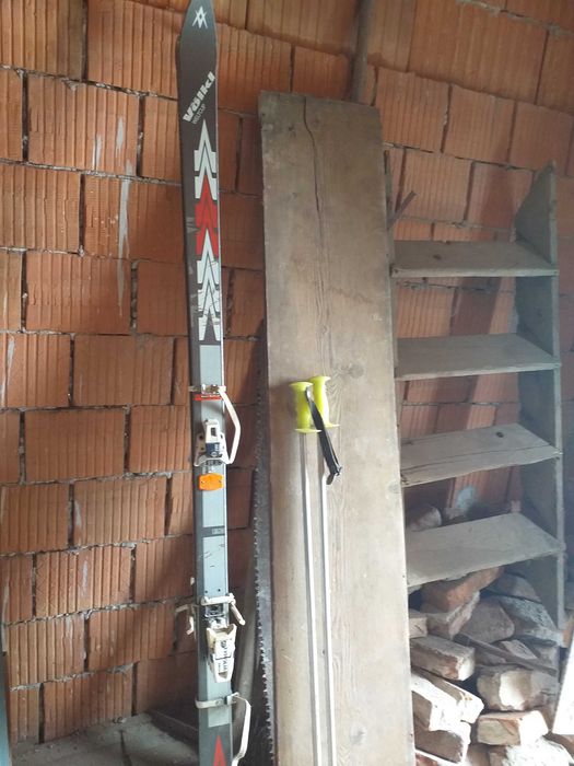 Ski Rossignol +Bete + clapari Nordica