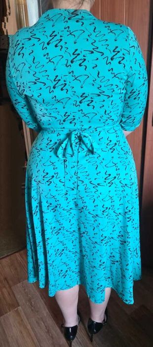 Платье летнее зеленое