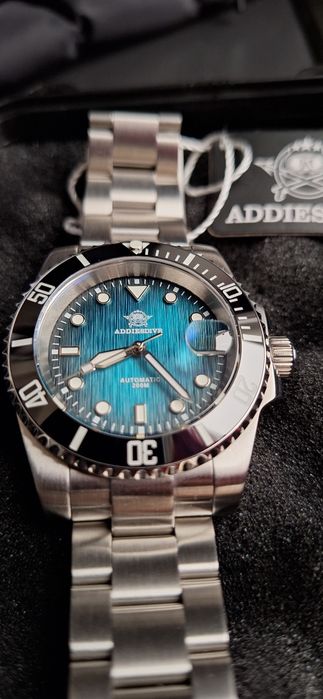 Nou! Ceas automatic, diver, mecanism Seiko.