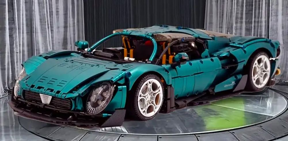 Aston Martin суперавтомобил конструктор тип Lego