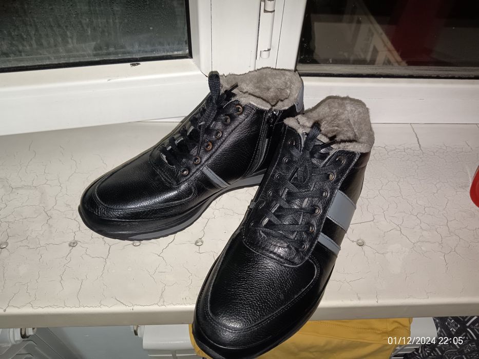 Зимние полуботинки