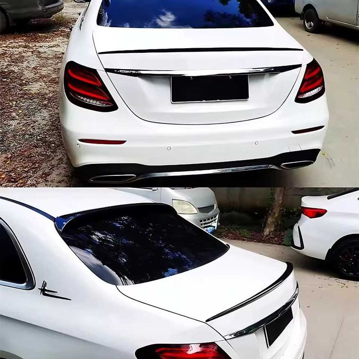 Eleron Portbagaj Lip Mercedes-Benz E-Class W213 [16-22], Negru Lucios