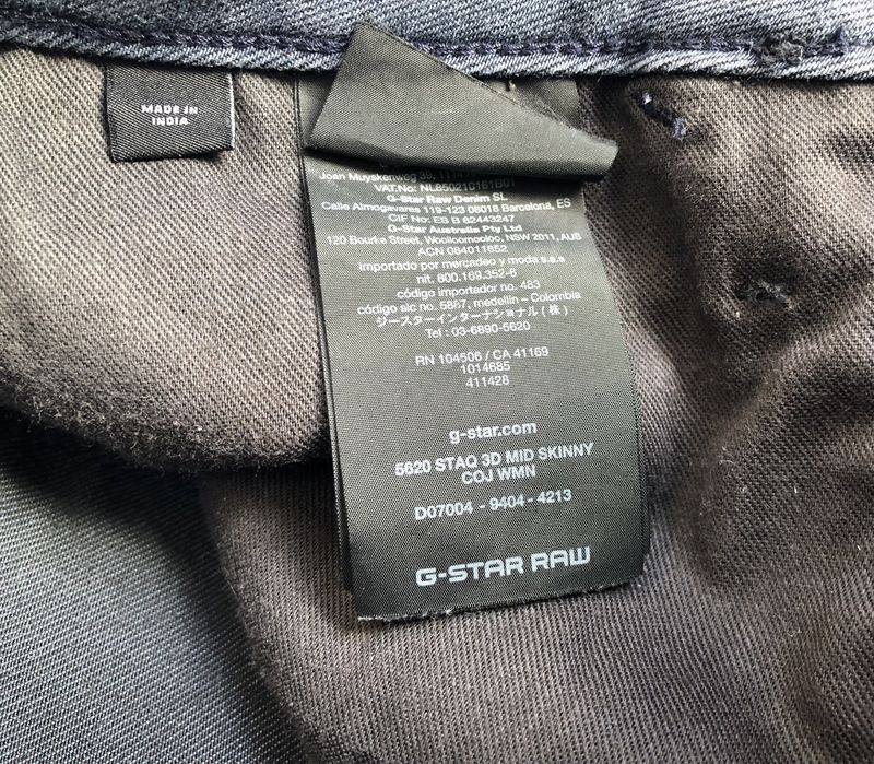 G-Star RAW 5620 Staq 3D Mid Skinny ОРИГИНАЛНИ дамски дънки - 28