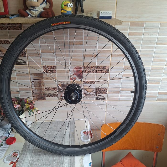 Set roti Crosser fata spate duble pe 29 complete,  roata fata pe 28/29