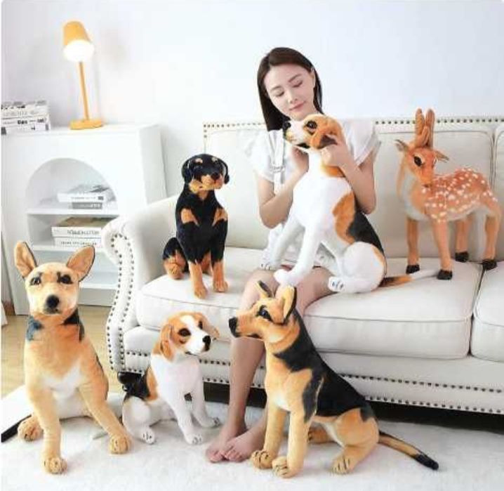 Плюшени играчки куче различни видове