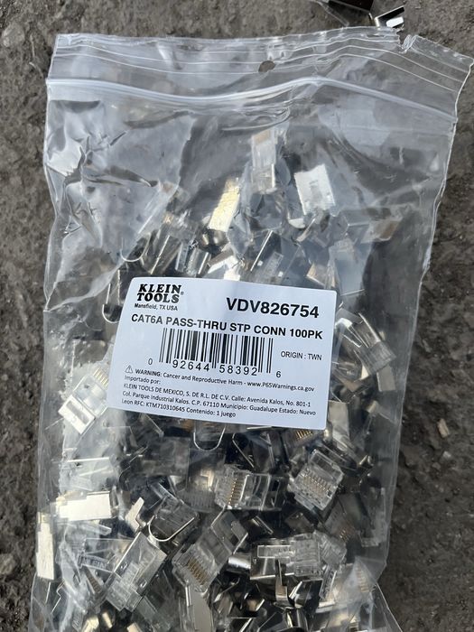 Продам коннектора RG 45 (CAT 6A)