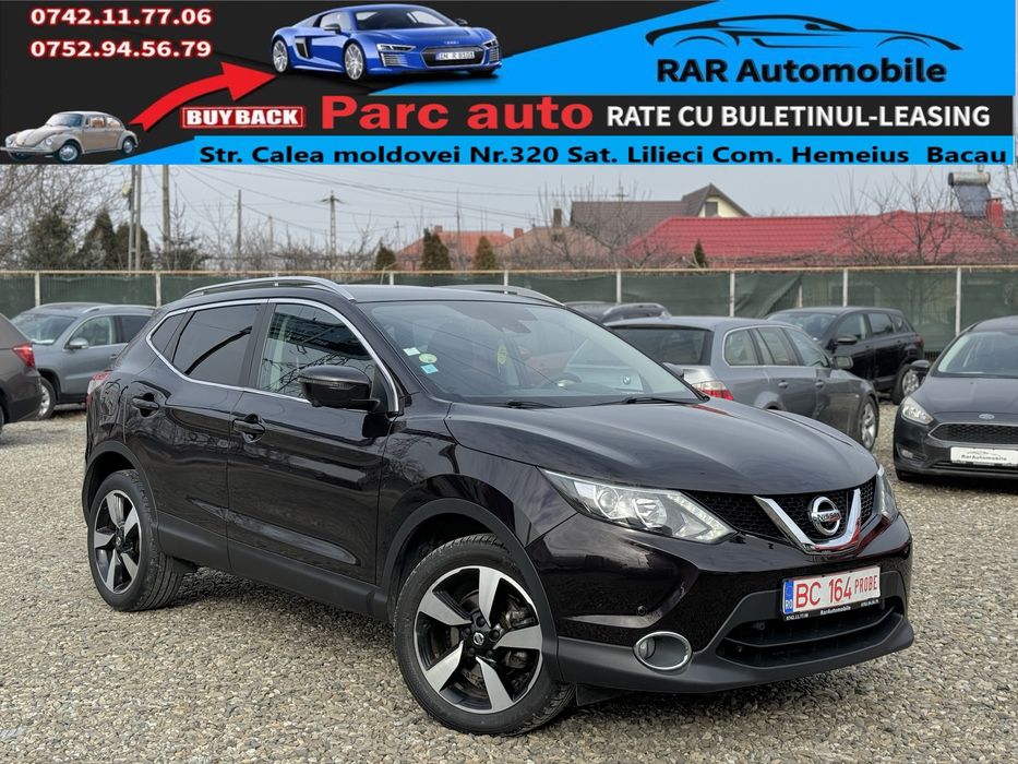 Nissan Qashqai 1.5dCi 167.000Km Navi Camere Rate Garantie Buy-Back