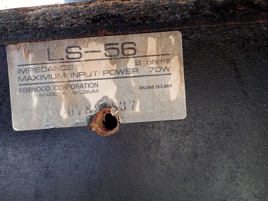 Doua boxe Sony SS-A225 60W .6 ohmi.si Kenwood LS56