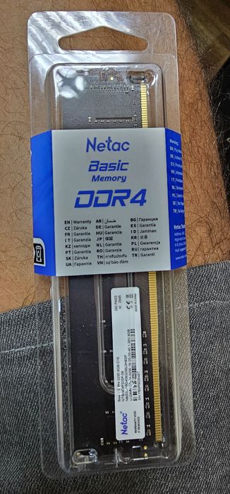 Ram (ОЗУ) DDR4 8Gb Netac