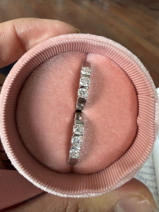 кольцо с бриллиантами / серьги