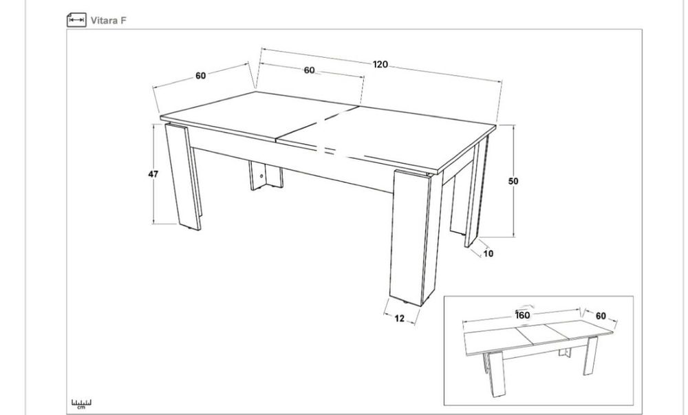 Холна маса и табуретки