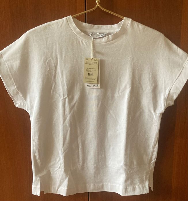 Футболка белая Mango, размер XS
