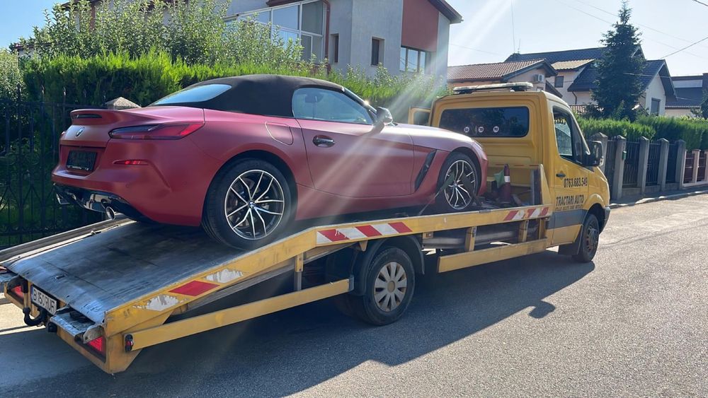 Tractari auto Bucuresti ilfov platforma dube utilaje asistenta rutiera