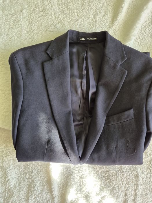 Sacou barbateasc Zara M 100% lana