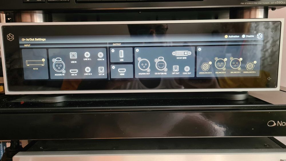 HiFi Rose RS 150B media center, network streamer și DAC