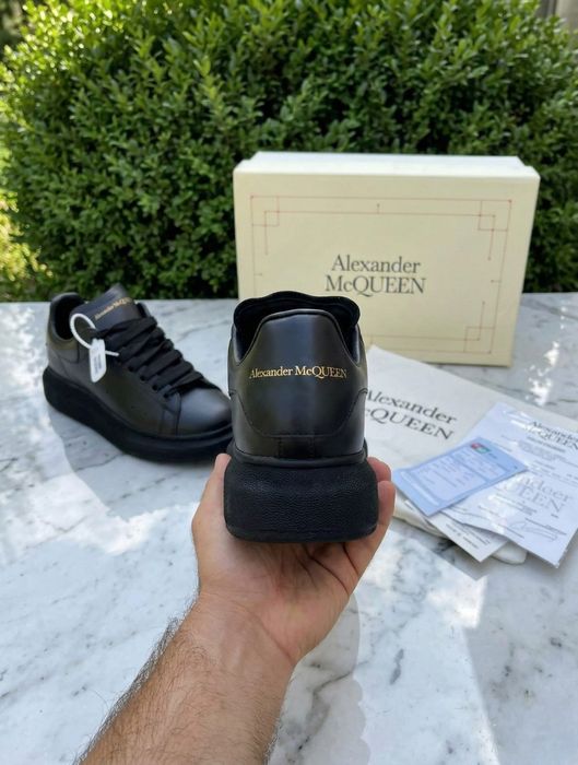 Adidasi Alexander McQueen Negru Full - Piele Full Box