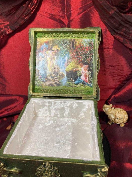 Кутия за бижута ръчна изработка