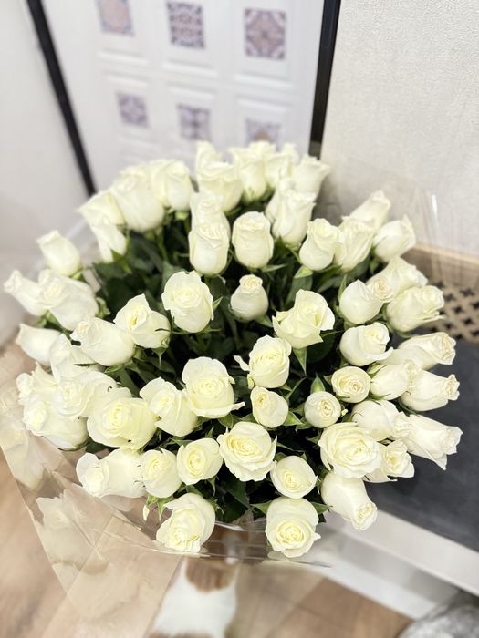 Метровые розы  с доставкой!!!Самовывоз !