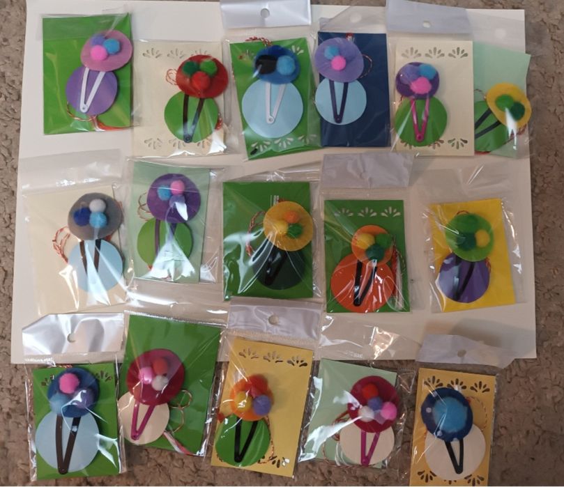 Martisoare lemn, fetru