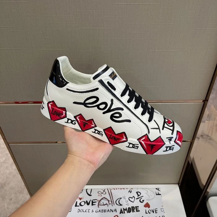 D&G Sneaker / Grey / Beige