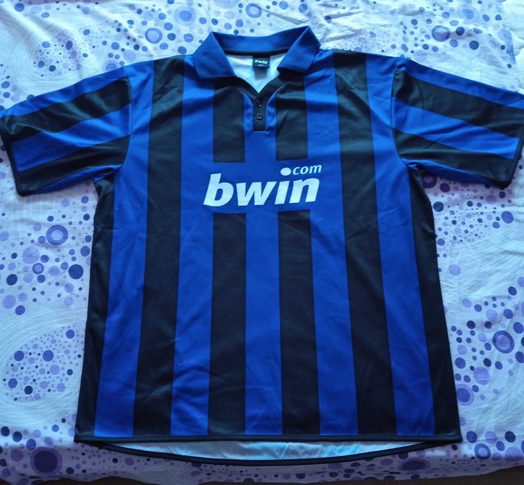 INTER MILANO 22.05.2010 UEFA CL FINAL MADRID CAMPIONI D' EUROPA TRIPLETE OSFA+ПОДАРЪК Тениска Интер оригинална шапка Baseball Cap FC Internazionale
