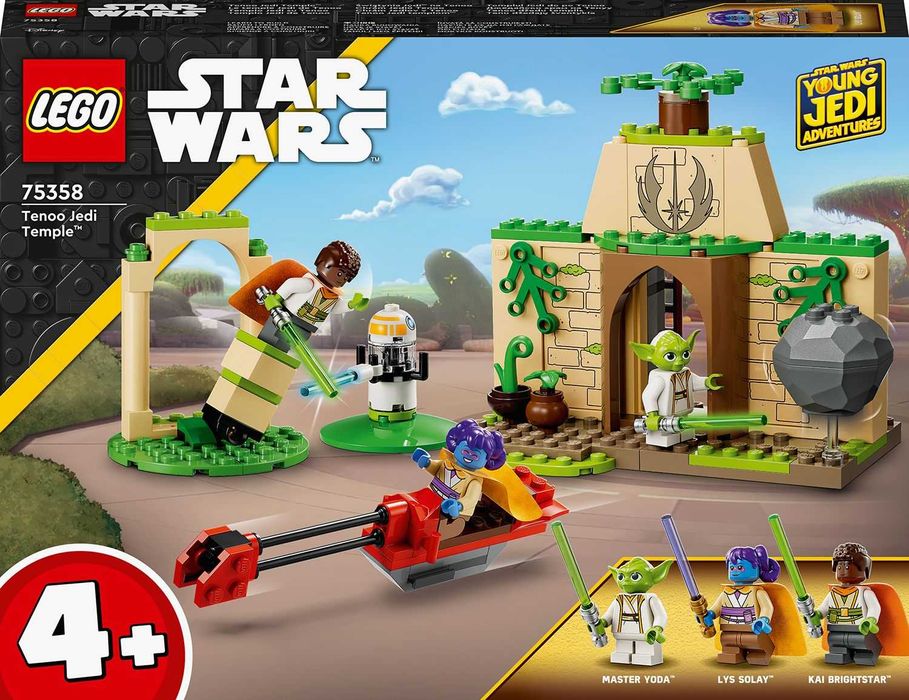 НОВО LEGO Star Wars 75358 - Джедайски храм на Тенуу