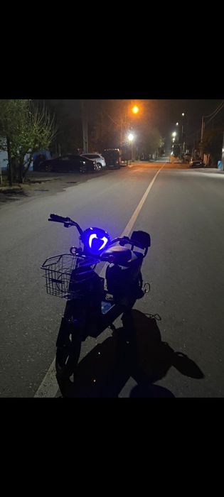 Скутер электро велосипед