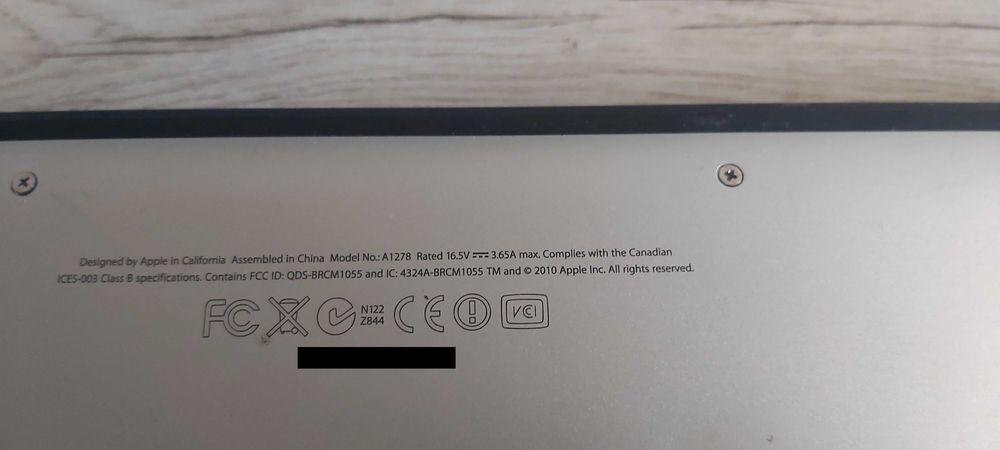MacBook Pro A1278