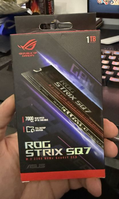 M2 NVMe Asus Rog Strix SQ7 1TB