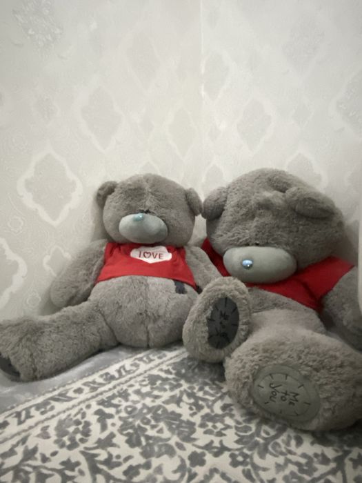 Большие плюшевые мишки Teddy в отличном состоянии