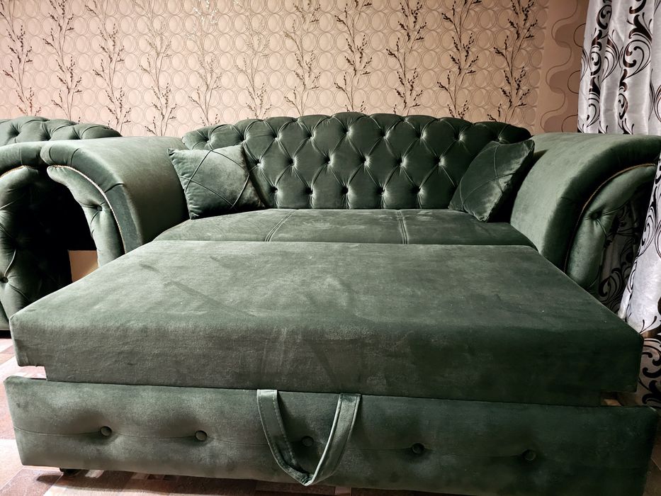 Комплект диван и кресло