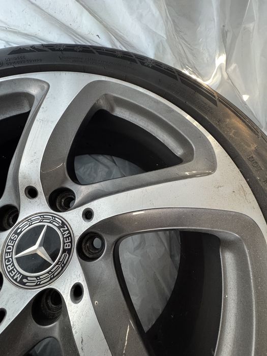 Jante Mercedes cu cauciucuri de iarna 245/45/18