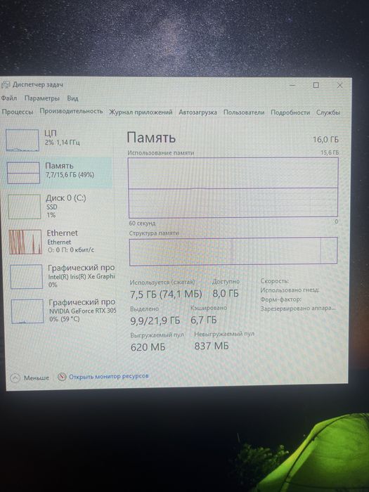 Ноутбук Asus tuf gaming f15