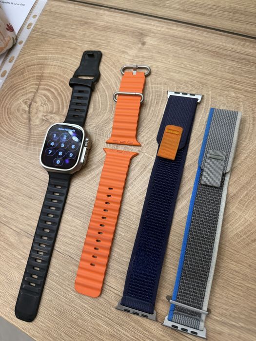 Apple Watch Ultra 2 – 96% Battery Health | Пълен комплект + 4 каишки