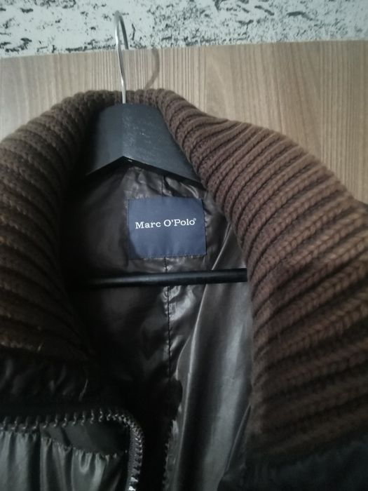 Geaca puff Marc O Polo si bluza Gant