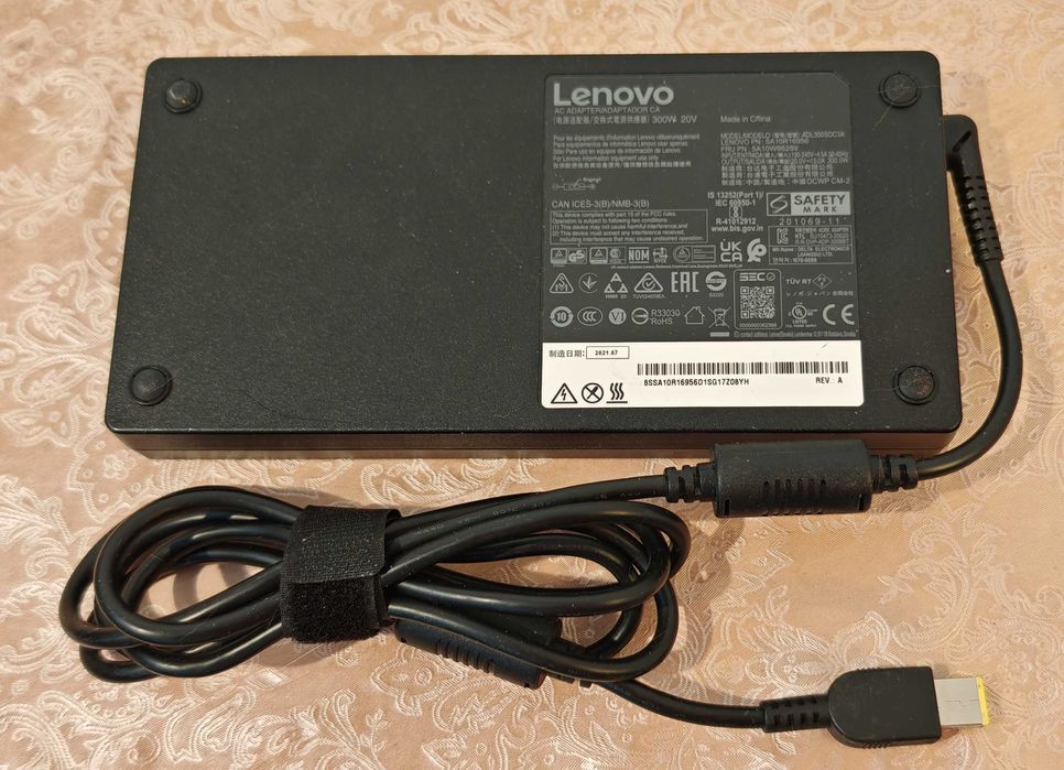 Lenovo 300W Charger Adapter Lenovo Legion ThinkPad ADL300SDC3A 20V 15A