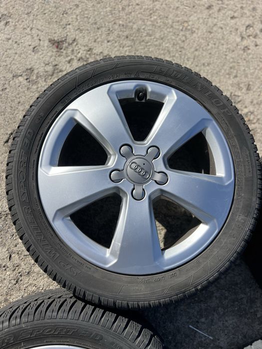 Джанти със ЗИМНИ  гуми 17” от Audi .205/50/17