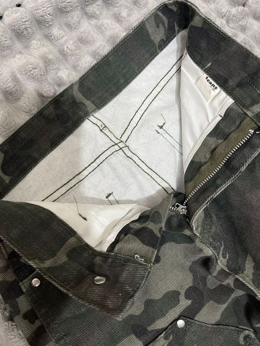 Камуфляжные джинсы 40-42