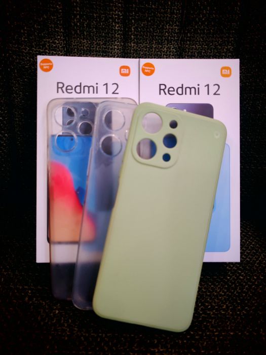Хiaomi redmi 12 отлично състояние черен цвят