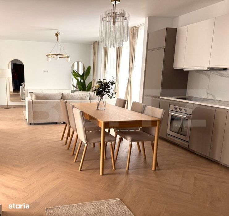 PENTHOUSE Exclusivist, mobilat, 3 camere, 2 terase panoramice, zona Li — fotografia 1
