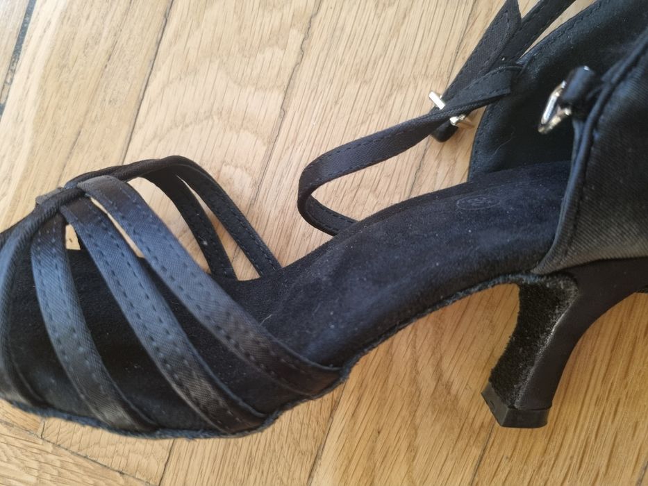 Sandale damă cu toc (6cm) Nr 38 talpa piele intoarsa