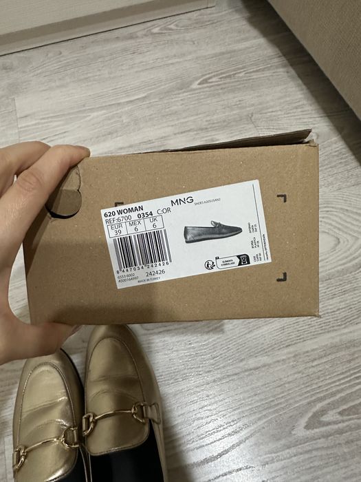 Mocasini Loafers Pantofi Balerini Mango 39