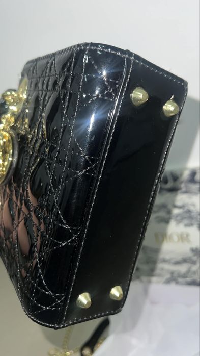 Луксозна дамска чанта Lady Dior