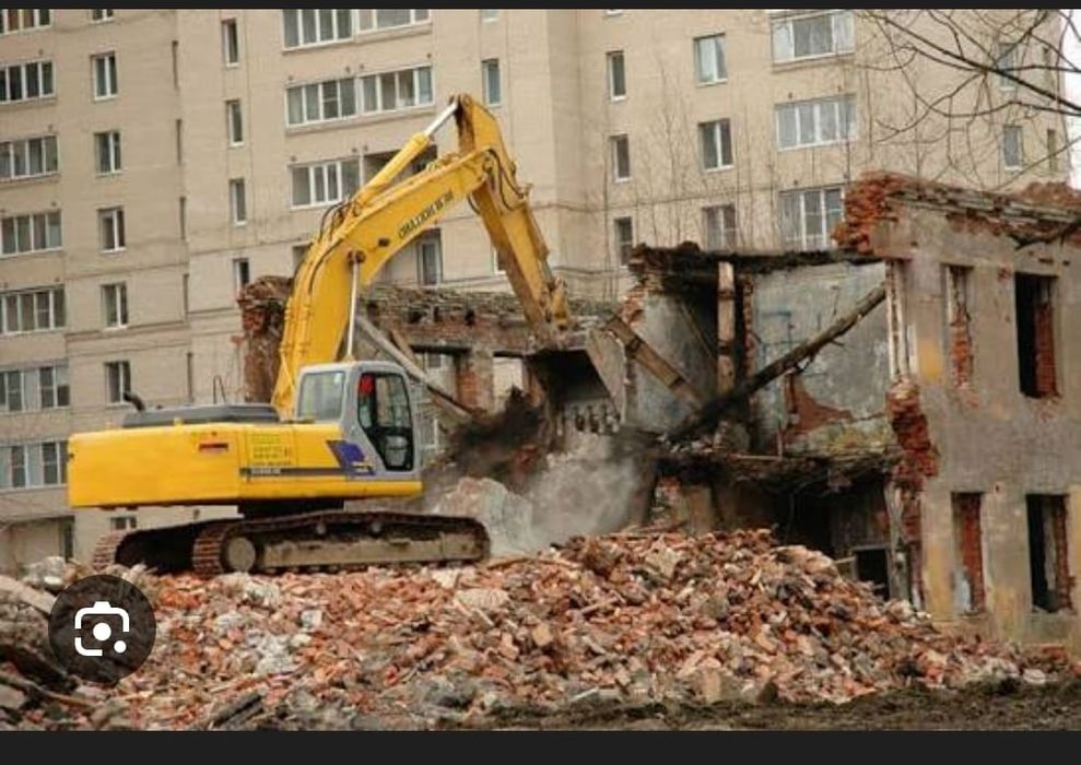 Демонтаж зданий и конструкции