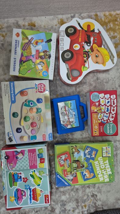 Lot jucării educativa puzzle