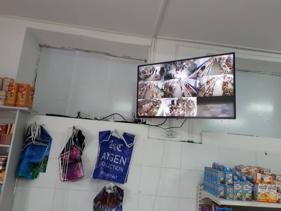 Установка камер видеонаблюдение