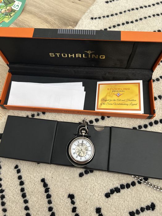 Ceas buzunar Stuhrling mecanism automatic